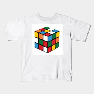 rubik's cube Kids T-Shirt